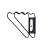 Racor ITH-1R Interchange Walldock Four-Tool Long-Handled Tool Hanger