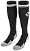 Kunto Fitness Graduated Compression Socks for Men and Women (Extra Large, Black)