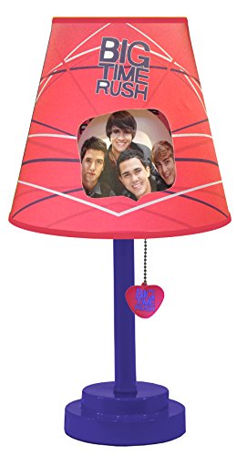 Nickelodeon Big Time Rush Die Cut Table Lamp Nickelodeon Big Time Rush Die Cut Table Lamp