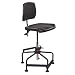 Lyon NF2025N Contoured Industrial Chair with Extra Large Contoured Foam Seat, 17" - 35" Seat Height, 250 lbs Capacity