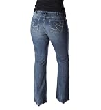 Silver Jeans Women's Akio Flare Denim 22 X 33