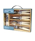 20 Pc. Almond Handle Flatware Set by Arcosteel