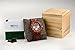 MEKU Handcrafted Mens Wooden Watch Natural Sandalwood Day Date Calendar Xmas Gifts
