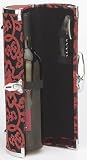 Outdoor Living : Picnic Gift 3060 Green Gala Sassy Silk Case Wine Carrier