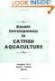 Recent Developments in Catfish Aquaculture