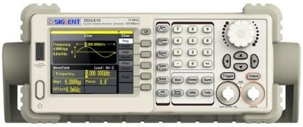 Siglent SDG810 3.5" TFT-LCD Arbitrary Waveform Generator Signal Generator Digital Function Generator 10MHz