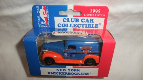 MATCHBOX 1995 LIMITED EDITION CLUB CAR COLLECTIBLE NEWY YORK KNICKERBOCKERS KNICKS NBA 1939 CHEVY