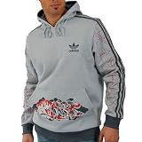 Adidas Smart Hooded Hoody Sweatshirt Grey S