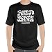 Powell Mens T-Shirt Rat Bone Graffiti