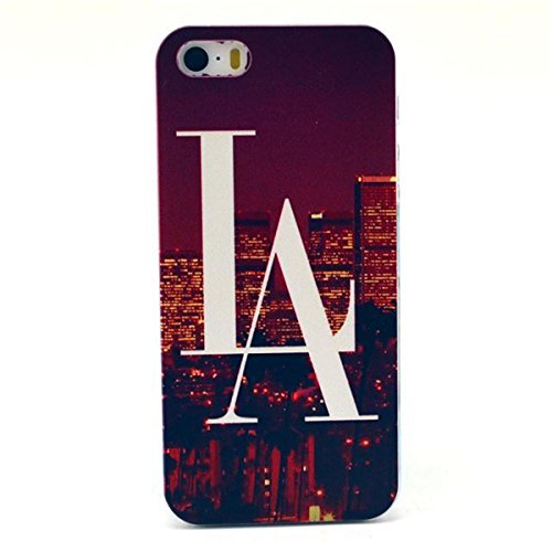 Cute funny Picture Hard Back Case Cover Skin For Apple iPhone5 5G 5S -Urban Landscape (Package includes: 1 X Screen Protector and Stylus Pen image”Gift_Source”)