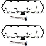 7.3 Ford Diesel Powerstroke Valve Cover Gasket with Injector Glow Plug Harness