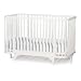 Argington Organic Bam Crib Conversion Kit, White