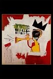 Trumpet by Jean-Michel Basquiat, 2x3