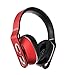 1 More MK802 Bluetooth cuffie over-ear con microfono e telecomando (Rosso)
