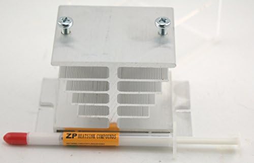 SSR Heat Sink + Silicon Thermal Grease + 2 Screws