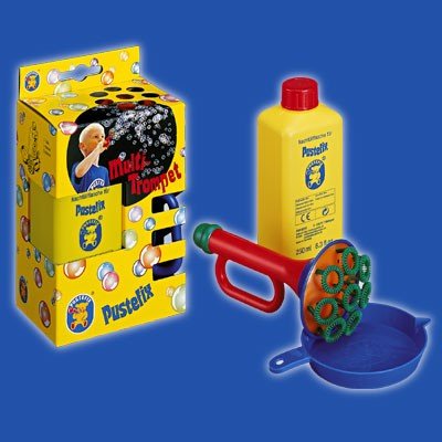 Childrens Toyshop  Spielwaren : Dr. Rolf Hein 869-555 - PUSTEFIX Multi-Bubbel-Trompete
