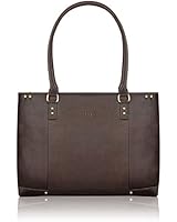Solo Premium Leather 15.6" Laptop Carryall, Espresso, VTA801-3