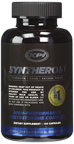 Syntheroid - Best Testosterone Booster Supplement - Clinically Proven Ingredients - 100% Satisfaction Guarantee