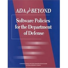 Ada and Beyond: Software Policies for the Department of Defense
