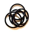 Threadless Headset Spacer 1-1/8 x 2.5mm 5 Per Bag Black