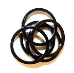 Threadless Headset Spacer 1-1/8 x 2.5mm 5 Per Bag Black