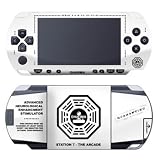 Sony PSP Modding Tattoo Designer Skin - Lost Dharma White Sony PSP Modding Tattoo Designer Skin - Lost Dharma White