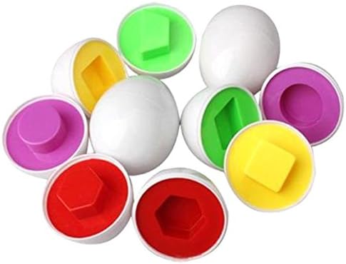 Educational Toys Pairings Smart Egg Capsule Study Color Shape Children Blocks