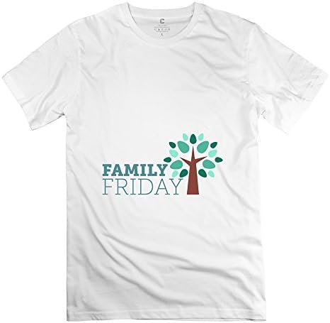 Timo Men's Tshirt Family Friday Size L White