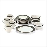 BLK-16 PC STONEWARE DINNER SET * by Jed Mart