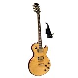 Richwood Guitars Les Paul copy:Natural Les Paul Standard + Bag, Picks, Strap