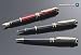 Waterman 40021W Waterman Expert II Stick Roller Ball Pen, BLK Lacquer Brl, BLK Ink, Fine, 0.7 mm, 1 Unit