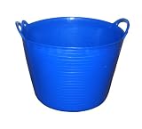 Outdoor Living : 40 Litre "Rhino" Flexi Tub-Pale Blue