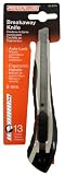 American Safety Razor 66-0395 13-Point 9 mm Heavy-Duty Smartgrip Snap off Knife