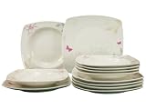 Creatable 18281 Tafelservice NBC Square 245-08, 12-teilig