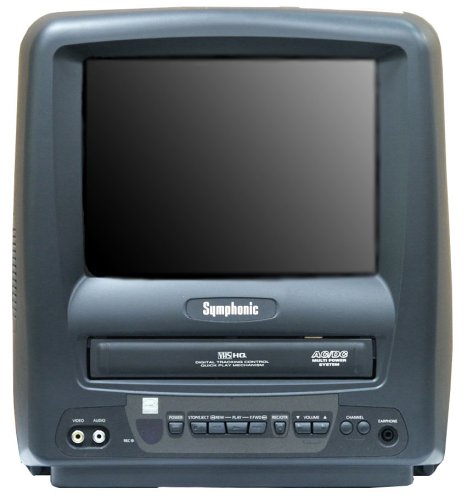 Symphonic SC309E 9-Inch AC/DC TV/VCR Combo , Black Symphonic SC309E 9-Inch AC/DC TV/VCR Combo , Black
