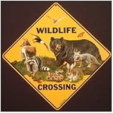 Wildlife crossing sign Lodge Decor 41W8QgdFc L. SL160 Wildlife crossing sign Lodge Decor
