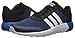 adidas NEO Men's Cloudfoam Race Running Shoe, Black/White/Satellite, 8.5 M US