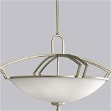 Progress Lighting Bistro 54 Hammered Platinum Five-Light Mini Pendant