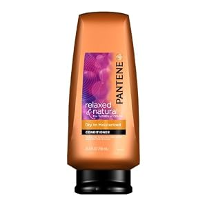 Pantene Pro-V Relaxed & Natural For Women of Color Dry to Moisturized Conditioner, 25.4-Ounce Bottles (Pack of 3)