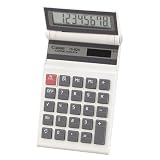 8-Digit Dual Power Handheld Pocket Calculator, 3-1/4 x 1/2 x 5-1/8, White CAN4050A003A