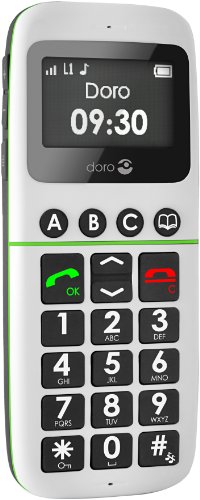 Doro Matra - Phone Easy 338 GSM - Tlphone portable - Touches extra-larges - Mains libres - Blanc
