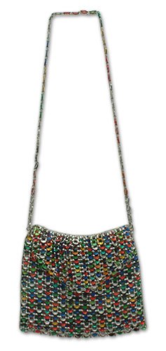 Soda poptop shoulder bag Lining Eco-Charm