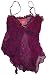 Women's Calvin Klein Choice Vagabond Print Blouse Plum Size Large