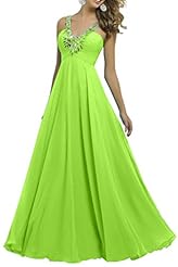 Chiffon Jeweled Empire   Waistline Prom Dress/Party Dress 
