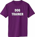 DOG TRAINER on Adult & Youth Cotton T-Shirt (in 44 colors)