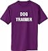 DOG TRAINER on Adult & Youth Cotton T-Shirt (in 44 colors)