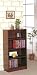 Kitchen & Housewares : Cherry Finish 4 SHELF BOOKCASE