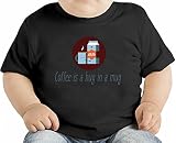 Coffee is my cup of tea オーガニックベビーTシャツ 12 - 18 Months