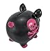 Black Pirate Pig Pink Skull Crossbones Piggy Bank