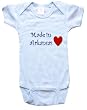 MADE IN ARKANSAS - ARKANSAS BABY - State-series - White, Blue or Pink Onesie / Baby T-shirt
